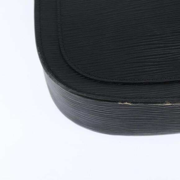 LOUIS VUITTON Epi Saint Cloud GM Shoulder Bag Black Noir M52192 LV Auth BA7219 - Picture 16 of 16